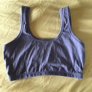 ARQ full coverage bra in Periwinkle